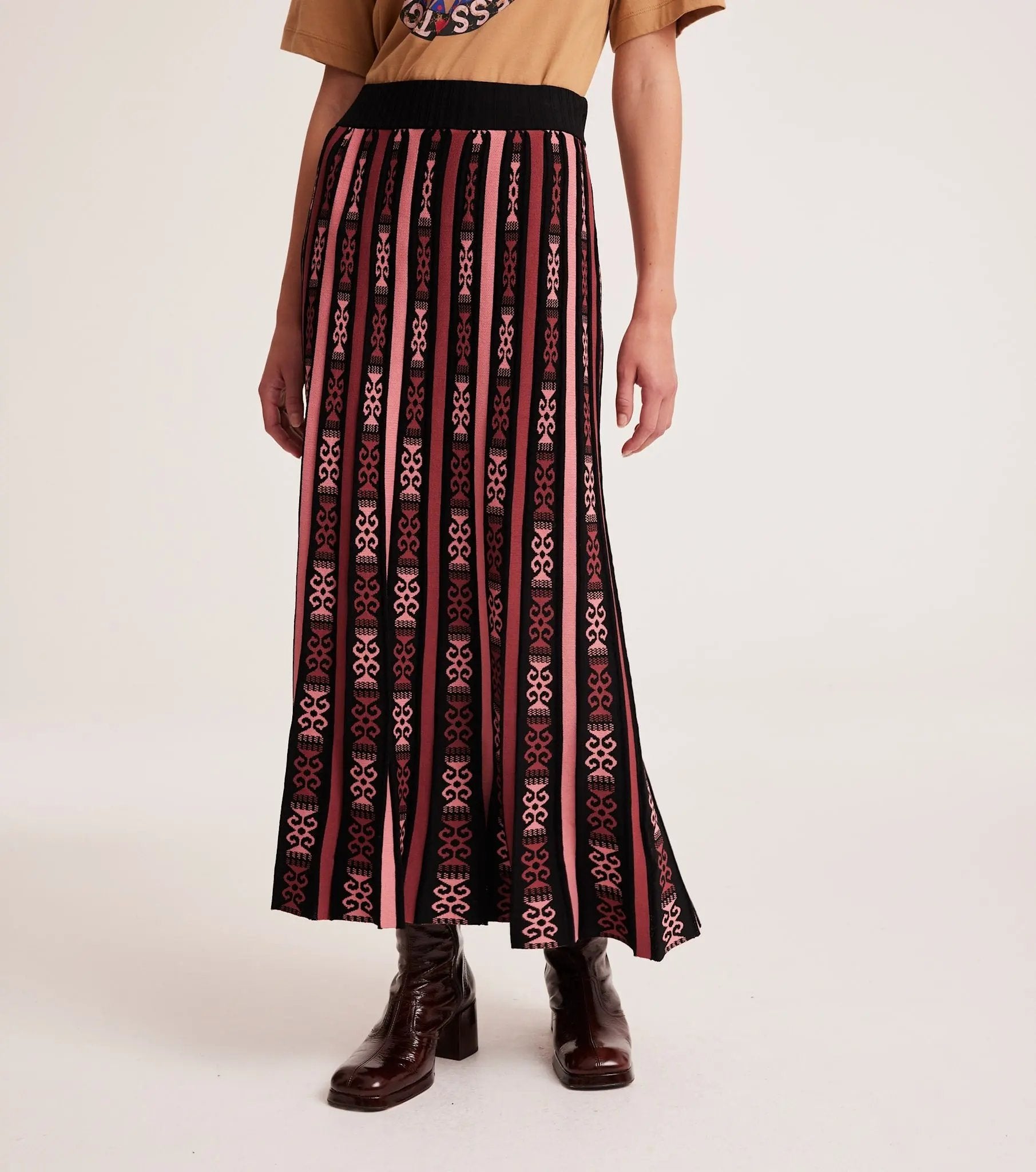Janice Knitted Skirt Odd Molly