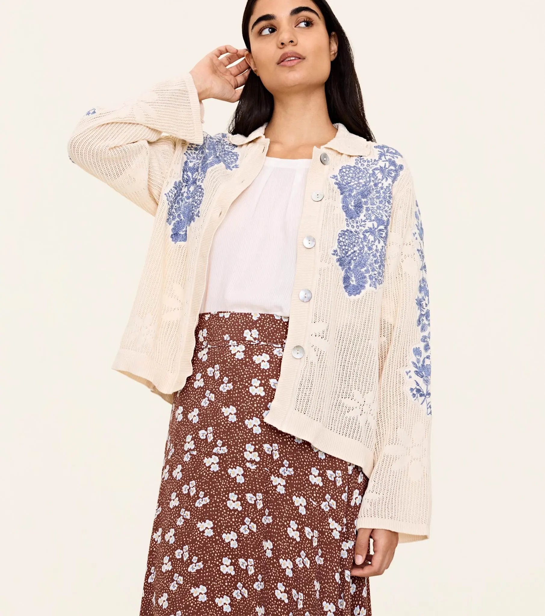 Curtain Cardigan Odd Molly